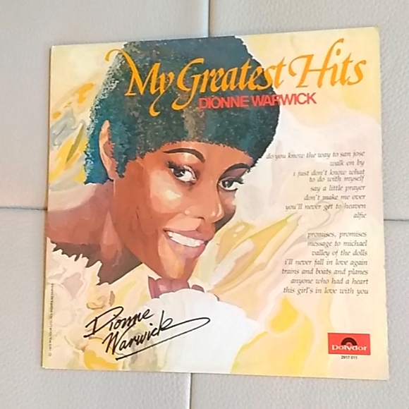 Dionne Warwick - My Greatest Hits LP - Picture 1 of 2
